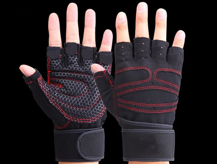 Half-Finger Fitness Gloves for Gym Workouts