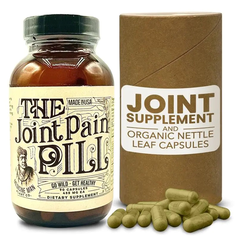 The Joint Pill – Natural Joint Supplement with Turmeric Curcumin Extract Cat’s Claw Supplement Stinging Nettle Leaf Capsules and Black Pepper - Holistic Healing Supplement to Help Natural Healing